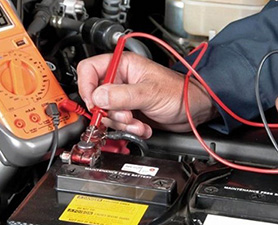 Manutenção de banco de baterias